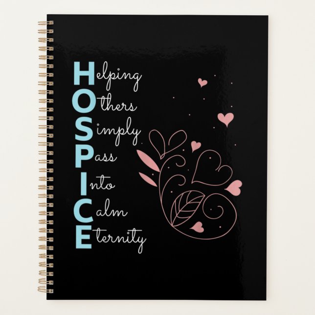 Agenda Enfermero de hospicio (Anverso)