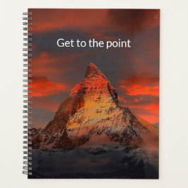 Agenda Enfoca tu vida: Llegar al punto