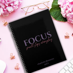 Agenda Enfoque diario Pequeños Pasos Todos Los Días Inspi