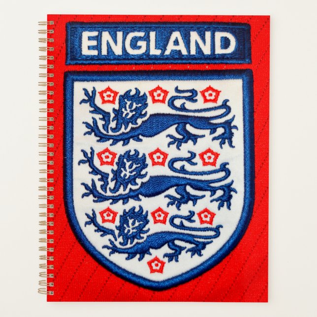 Agenda England International Football club badge (Anverso)