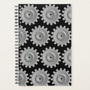 Agenda Engranaje Gris