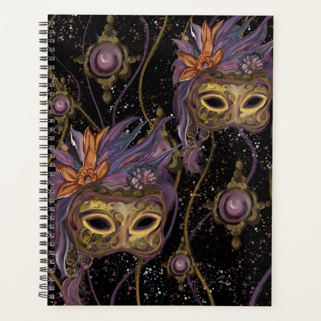 AGENDA ENMASCARADO VENECIA ARTE (Anverso)