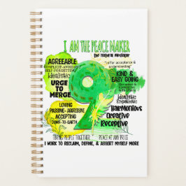 Agenda Enneagram Tipo 9 - Soy El Creador De La Paz