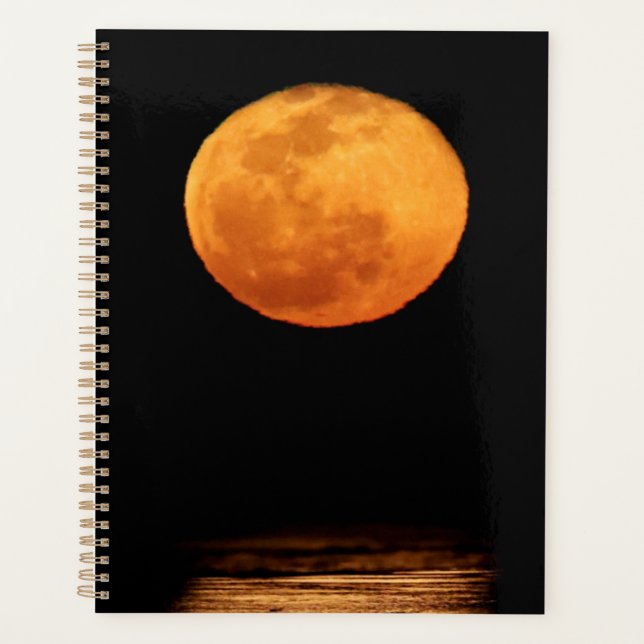 Agenda Enorme luna llena | Isla del Padre Sur, Texas (Anverso)