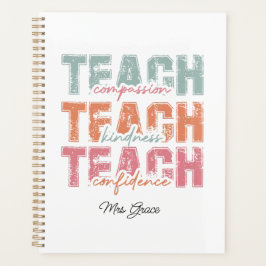 Agenda Enseñar Amabilidad de Compasión, Profesor Personal