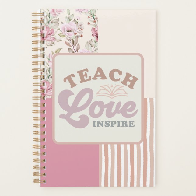 Agenda Enseñar Amor Inspirar (Anverso)