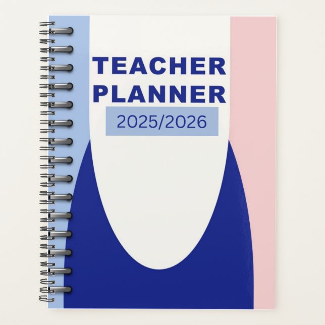 Agenda Enseñar, Planificar, Inspirar – Edición 2025/2026 (Anverso)