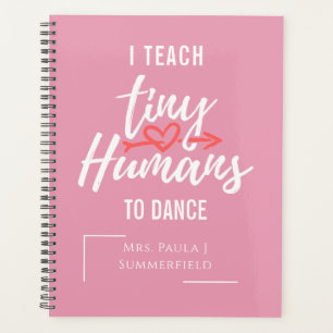 Agenda Enseño a Humanos Pequeños a Bailar Profesor Person