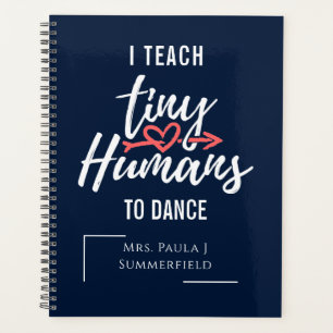Agenda Enseño a Humanos Pequeños a Bailar Profesores Pers