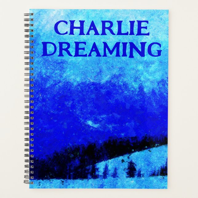 Agenda Entorno invernal personalizado (Anverso)