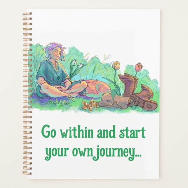 Agenda Entra y encuentra tu pasión (Anverso)