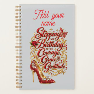 Agenda Entrando en cumpleaños con valentía