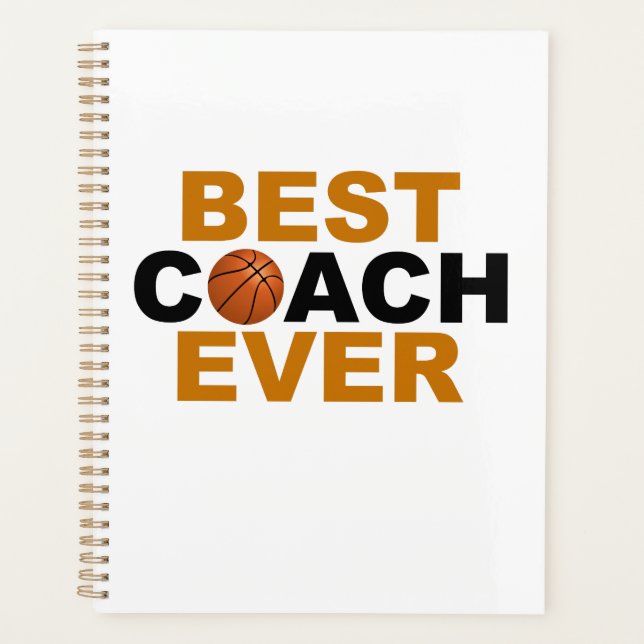 Agenda entrenador de baloncesto (Anverso)