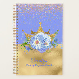 Agenda Entrenador de concurso de belleza Chic Blue y Coro