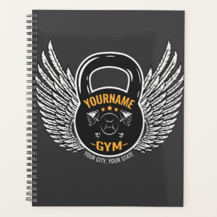 Agenda Entrenador de fitness GYM personalizado Kettlebell
