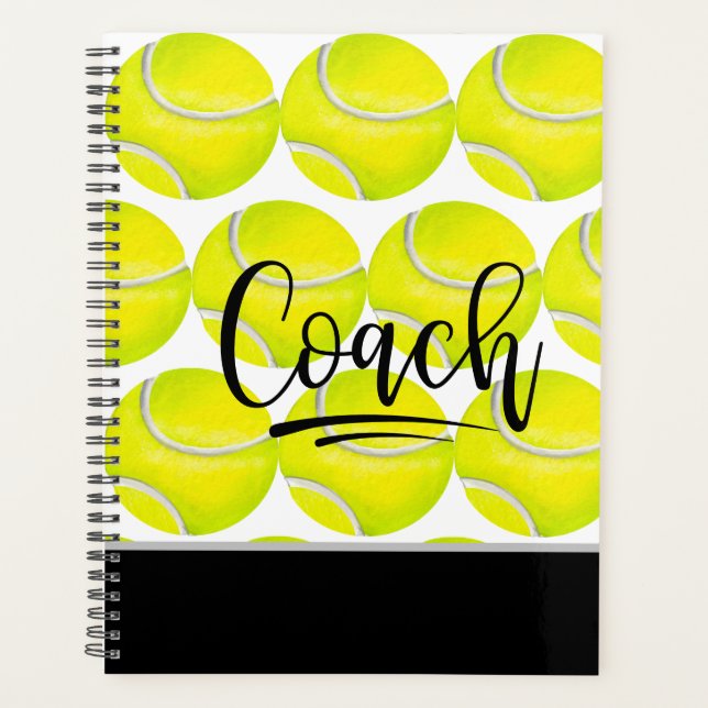 Agenda Entrenador de tenis (Anverso)