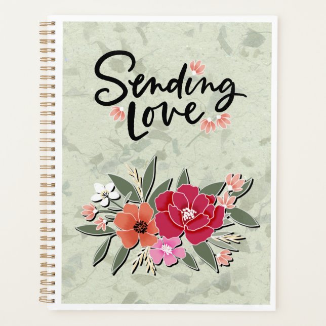 Agenda Enviando Amor (Anverso)
