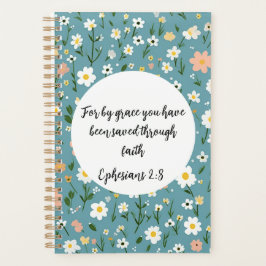 Agenda Ephesians 2:8 Christian Planner