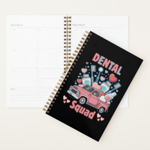 Agenda Equipo Dental de San Valentín Lindo Equipo de Dien