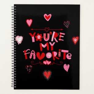 Agenda Eres mi favorito para planear el calendario de San