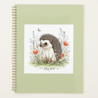 Agenda Erizo del bosque lindo salvaje 