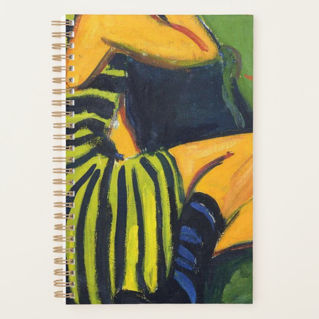 Agenda Ernst Ludwig Kirchner Artiste Marcella (Anverso)