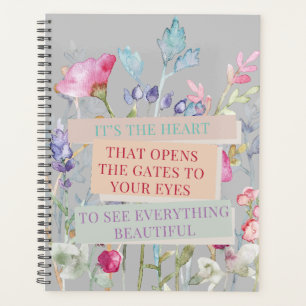 Agenda Es el corazón que abre las puertas, el jardín flor