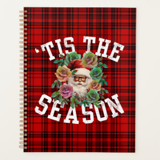 Agenda es la temporada santa claus flor floral vacaciones