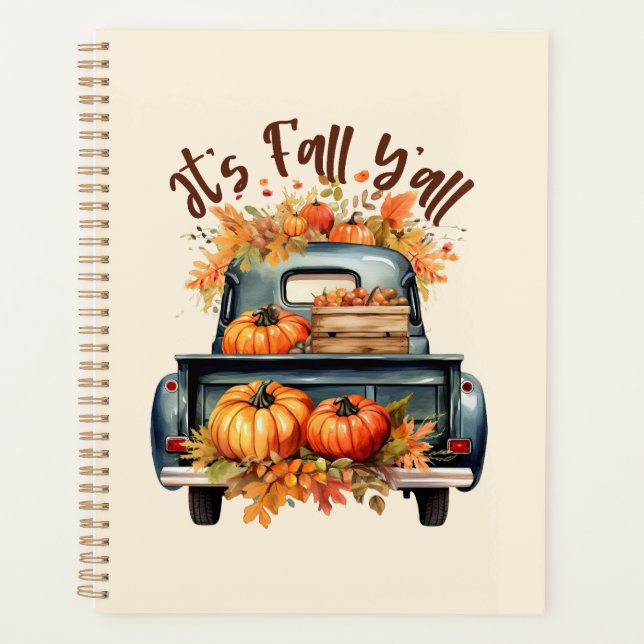 Agenda Es otoño. (Anverso)
