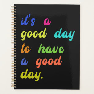 Agenda Es un buen día para tener un buen día Cotización