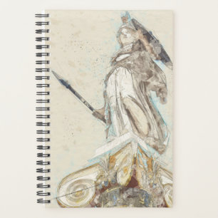 Agenda Esbozo de la estatua de Athena Planner - Grecia an
