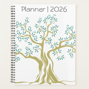Agenda Esbozo de Olive Tree 2026 Planner - Mediterráneo