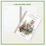 Agenda Escalar sobre el calendario mensual de la cerca<br><div class="desc">El encantador gato acuarela tiene un mensaje — una afirmación muy positiva para recordarte que debes hacer tus planes / organizar tus pensamientos y tu vida / y trepar por esa cerca y hacerlos realidad. Perfecto para el hogar, la escuela o el negocio (y para todos los amantes de las...</div>