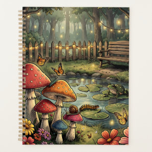 Agenda Escena del bosque Cottagecore