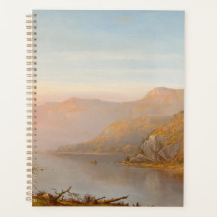 Agenda Escena del río Montaña (otoño del Hudson)