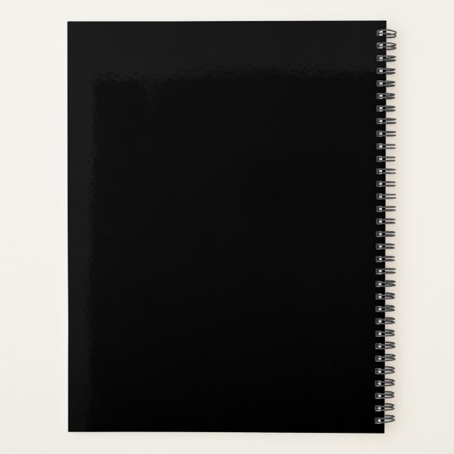 Agenda Escena espeluznante de Halloween Noche de calabaza (Reverso)