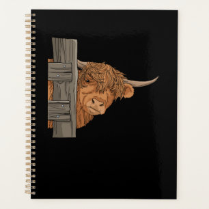 Agenda Escocia: Vaca Highland Gift para mujeres Vaca High