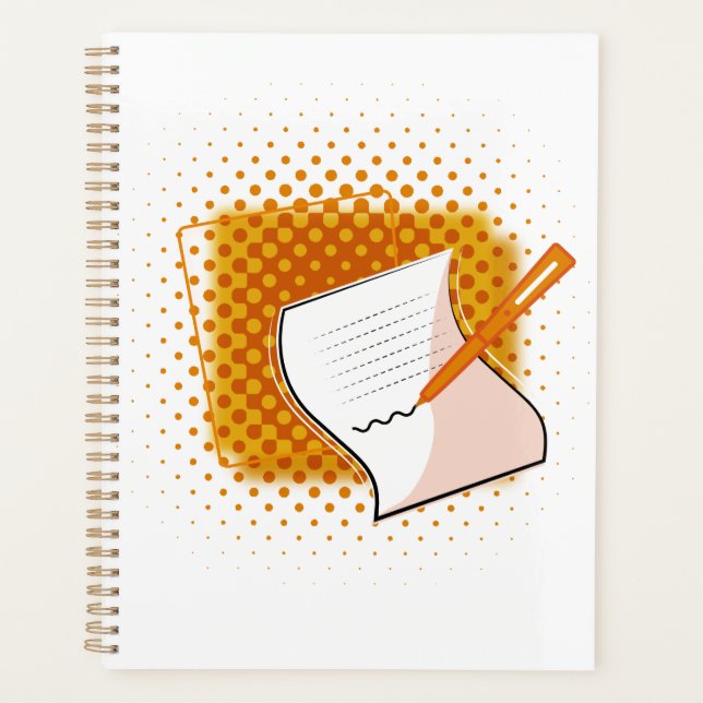 Agenda Escribiendo a Lover (Anverso)