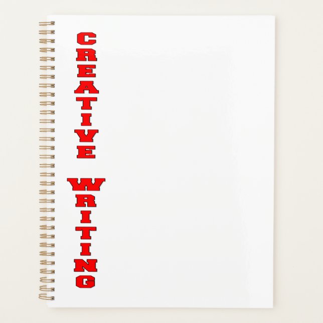 Agenda Escritura creativa (Anverso)