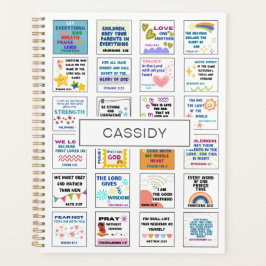 Agenda Escritura de corte niños memoria verso biblia