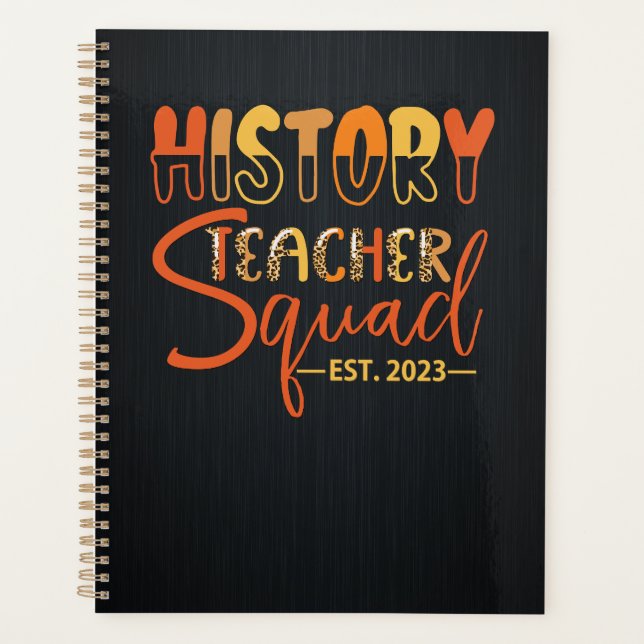 Agenda Escuadrón de profesores de historia 2023 (Anverso)