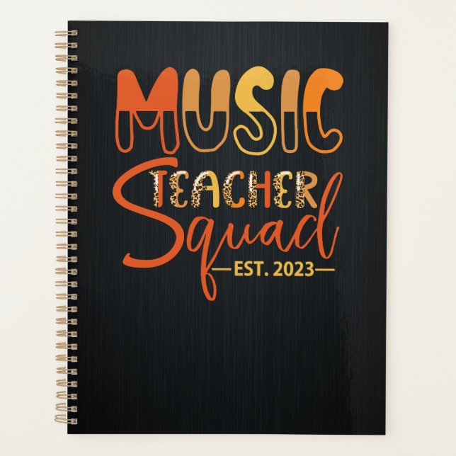Agenda Escuadrón de profesores de música 2023 (Anverso)