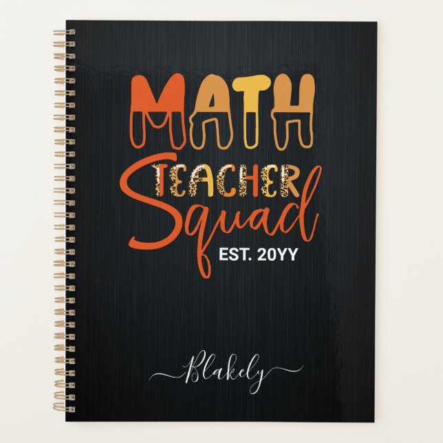 Agenda Escuadrón Maestra (Anverso)