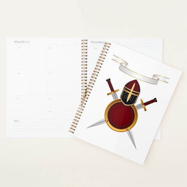 Agenda Escudo de espadas del casco del Escudo Knight medi (Subido por el creador)