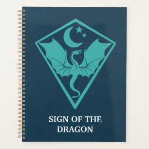 Agenda Escudo del símbolo de la sigilia del dragón