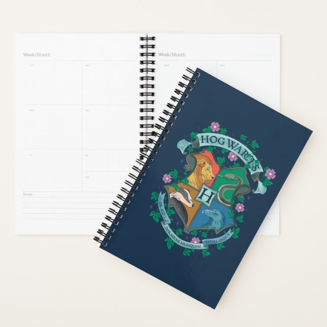 Agenda ESCUDO floral HOGWARTS™ (Demostración)