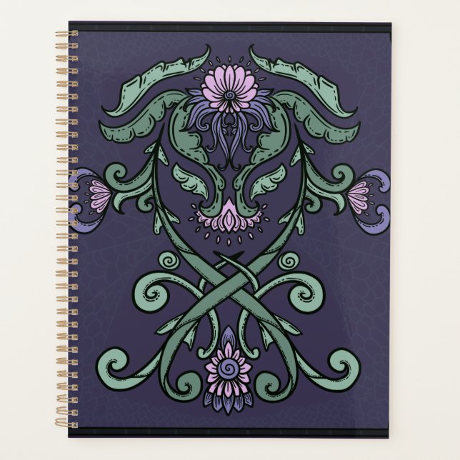 Agenda Escudo Ornamental Gótico (Anverso)