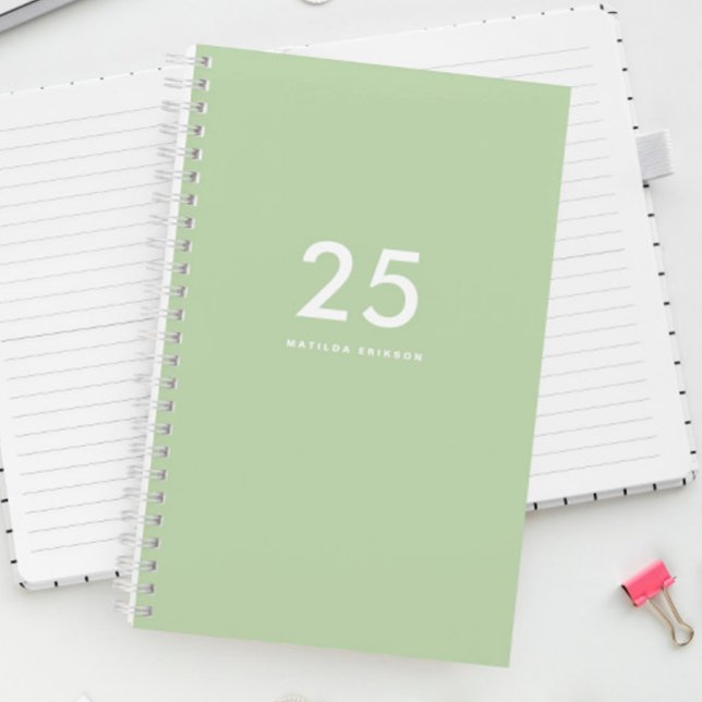Agenda Escuela Cuidada Girly Light Green Name (Subido por el creador)