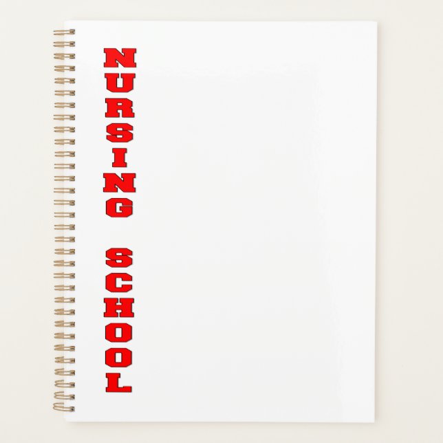 Agenda Escuela de enfermería (Anverso)