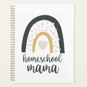 Agenda Escuelas domésticas Mama Boho Rainbow Heart
